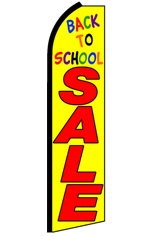 BACK TO SCHOOL SALE (Big) Feather Flag