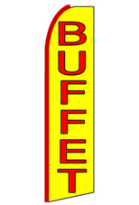 Buffet Feather Flag
