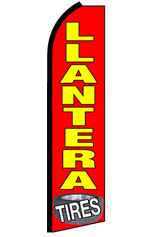 LLANTERA Feather Flag