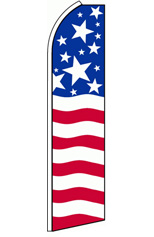 USA PRIDE Feather Flag