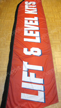 Lift & Level Kits Custom Feather Flag