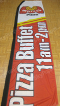 Marcos Pizza Custom Feather Flag