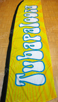 Tubapalooza Custom Feather Flag