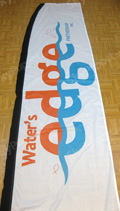 Waters Edge Church Custom Feather Flag