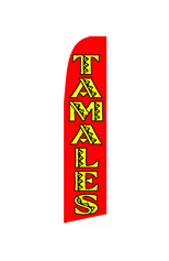 Tamales Feather Flag