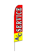 AC Service Feather Flag