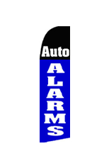Auto Alarm Feather Flag #3