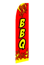 BBQ Red Feather Flag