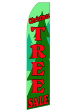 Christmas Tree Sale Feather Flag