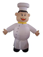 Custom Inflatable Chef
