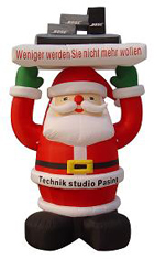 Custom Inflatable Santa Clause 3