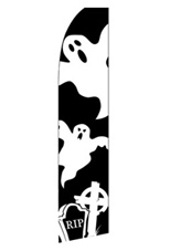 Ghosts - Halloween Feather Flag