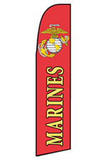 Marines Feather Flag