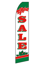 Sale - Christmas Feather Flag