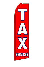 Tax Services Feather Flag
