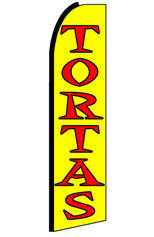 TORTAS Feather Flag