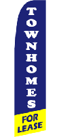 Townhomes For Lease Feather Flag